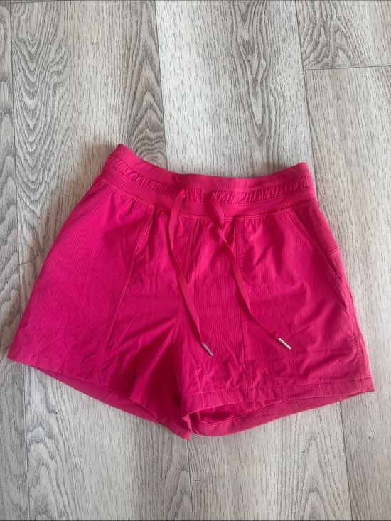 lululemon athletica Pants - lululemon athletica Pink Athletic Drawstring Dance Studio High Rise Shorts